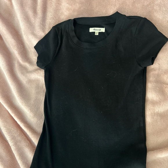Madewell Tops - Madewell Jet Black Short Sleeve Tee